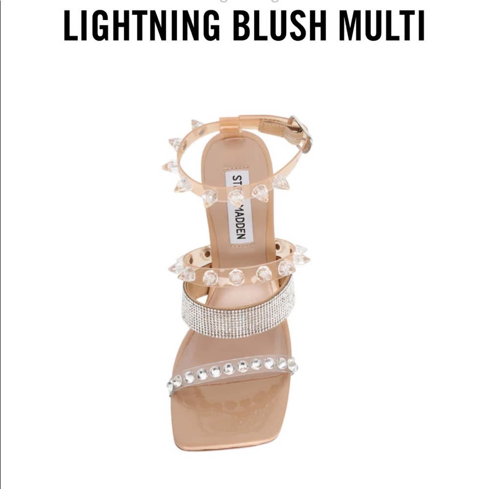 Dead stock Steve Madden Lightning Blush Multi Heels